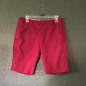 Puma Golf Red Shorts